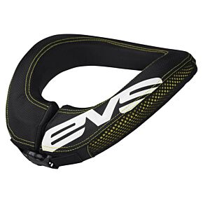 EVS EVS R2 Race Collar Black/Hiviz - Youth - 112046-0110
