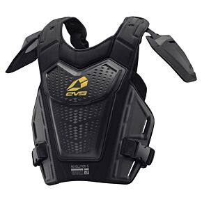 EVS EVS Revo 5 Roost Deflector Black/Hiviz - Small/Medium - RV5-BK-S/M