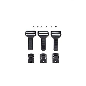 EVS EVS RS9 Buckle Kit (3 Male/3 Female/Hardware) Black - One Size - KBRP-RS9-ST-KT