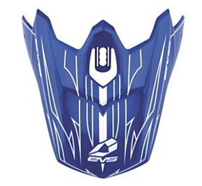 EVS EVS T3 Pinner Visor - Blue/White - H16T3P-VSBUW