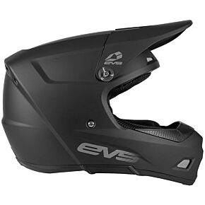 EVS EVS T3 Solid Helmet Matte Black Youth - Large - HE21T3S-BK-L