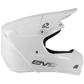 EVS EVS T3 Solid Helmet White Youth - Small - HE21T3S-WH-S