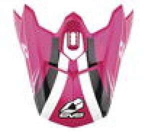 EVS EVS T3 Works Visor - Pink/White/Black - H16T3W-VSPWBK