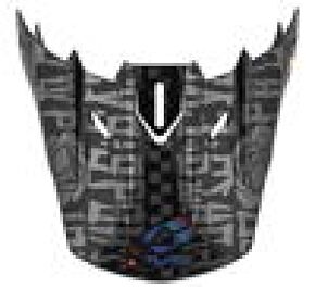 EVS EVS T5 Evilution Visor - Black - HE18T5EV-VSBK