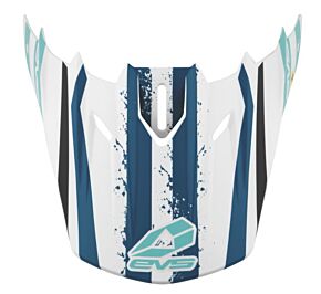 EVS EVS T5 Grappler Helmet Visor - Matte White - HE18T5G-VSW