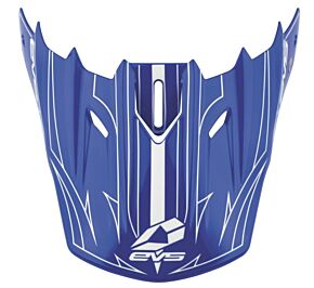 EVS EVS T5 Pinner Visor - Blue/White - H16T5P-VSBUW