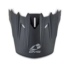 EVS EVS T5 Solid Helmet Visor - Matte Blk - HE20T5S-VSBK