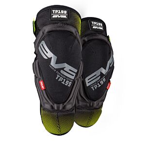 EVS EVS TP199 Knee/Shin Guard Pair Black/Hi Viz - Youth - TP199K-BKHV-Y