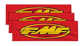 FMF RACING FMF Racing 3-Up Cloth Track Banner (80Cm X 750Cm) - 011062