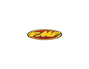 FMF RACING FMF Racing 5In Jersey Sticker (Yel/Red) (Individual) - 010597