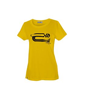 Gaerne Gaerne G.Dude Tee Shirt Ladies Yellow Size - Small - 4395-009-S