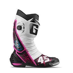 Gaerne Gaerne GP1 Limited Series Scott Redding Replica Boot Bold White/Pink Size 9.5 - 2460-021-9.5