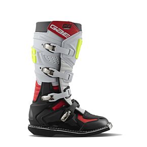 Gaerne Gaerne GXJ Boot Black/White/Red Size Youth - 7 - 2169-029-7