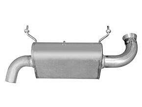 Gibson Gibson 15-17 Polaris RZR XP 1000 EPS Base 2.25in Single Exhaust - Stainless - 98019