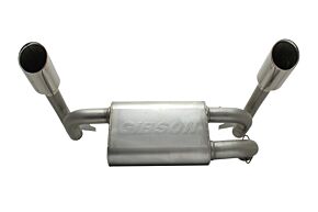 Gibson Gibson 2014 Polaris RZR XP 1000 EPS Base 2.25in Dual Exhaust - Stainless - 98016
