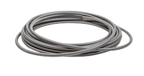 Goodridge Goodridge -03AN Clear Stainless Steel Hose - 25ft - 600-03ACL-25