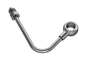 Goodridge Goodridge 11-17 Harley-Davidson Softail Models Front ABS Banjo Adaptor - PMCHD-030C