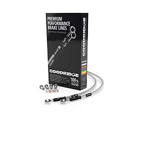 Goodridge Goodridge 14-19 Honda TRX420 FA1&2/FM/TE/TM Stainless Steel Brake Line Kit - 61030