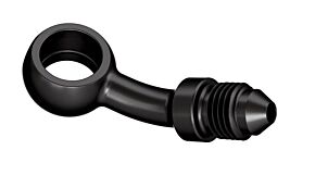 Goodridge Goodridge 35 Deg Banjo Adaptor for 7/16 Bolt - P593-03-04ZBK