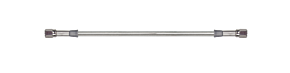 Goodridge Goodridge 42in Universal Brake Line Assembly w/SS Fittings & Clear Hose - 30342TC-CL