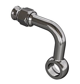 Goodridge Goodridge 90 Deg Side Banjo for 3/8 or M10 Bolt - P5099S-03C