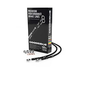 Goodridge Goodridge GR Powersports SS Brake Line Kits - HD0009-2RC-BK