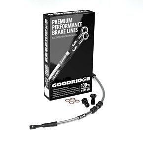 Goodridge Goodridge GR Powersports SS Brake Line Kits - HD0143-1FC-CL2