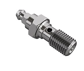 Goodridge Goodridge Single Banjo Bleed Bolt M10x1.00 (18mm Under Hex) - P992-31BNSC