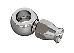 Goodridge Goodridge Straight Short Banjo for 3/8 or M10 Long Bolt - P5091-03C