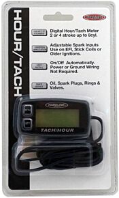 Hardline Hardline Hour Tachometer Meter Up To 8 Cylinders - HR-8062-2