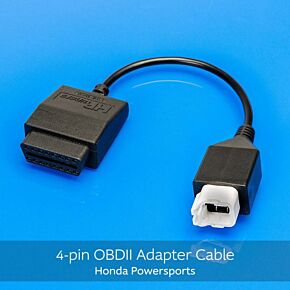 HP Tuners HP Tuners HPT OBDII Adapter Cable - Honda Powersports - 4 Pin - H-002-11