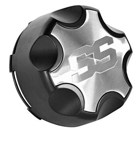 Itp ITP SS Center Cap - 4x4 - Black & Machined - C441SS