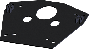 KFI KFI 01-04 Honda TRX500 Rubicon ATV Plow Mount - 105215