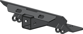 KFI KFI 02-09 Polaris Ranger Plus Receiver UTV Plow Mount - 106545