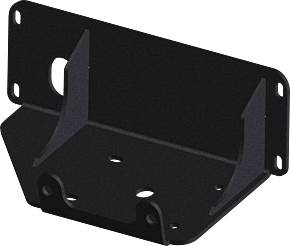 KFI KFI 04-4.5 Polaris Sportsman 400-700 Gen 6 Off Brand Winch Mount - 100140