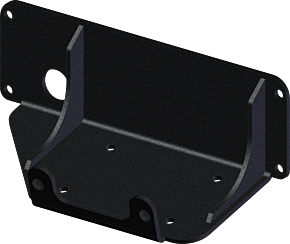 KFI KFI 04-4.5 Polaris Sportsman 400-700 Gen 6 Ramsey Winch Mount - 100150