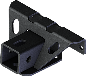 KFI KFI 05+ Kawasaki Brute Force 750i/ 06-14 Brute Force 650 4x4i 2 in. Receiver Hitch Rear - 100835
