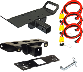 KFI KFI 14-17 Polaris Ranger XP 570/ 900/ 1000 Winch Mount/Receiver - UTV-1080
