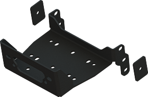 KFI KFI 14+ Yamaha Viking / VI/ 16-19 Wolverine/ X2/ X4 Winch Mount - 101515