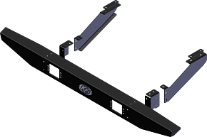 KFI KFI 16+ Can-Am Defender HD5-HD10 Bumper Rear Formed - 101615