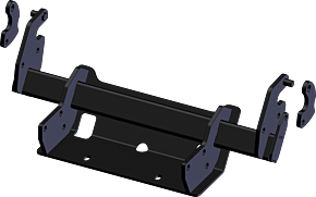 KFI KFI 18+ Polaris Ranger 1000/ Crew/XP/ XP Crew Pro 2.0 Swift Latch STD- Sq Tube Plow Mount Adapter - 106345