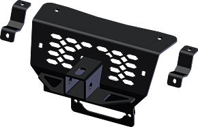 KFI KFI 18+ Polaris Ranger 1000/ XP/ Crew 2 in. Receiver Hitch Front Upper - 101780