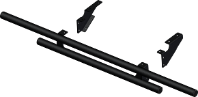 KFI KFI 18+ Yamaha Wolverine X4 / 21+ RMAX4 Double Tube Rear Bumper - 101650