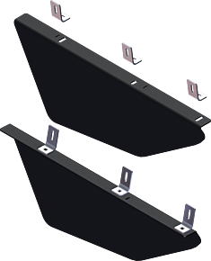 KFI KFI 19-25 Honda Talon 1000/ 4 Front Lower Door Panel Kit - 101785