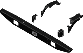 KFI KFI 19+ Polaris Ranger XP 1000/ Crew Bumper Rear Formed - 101530