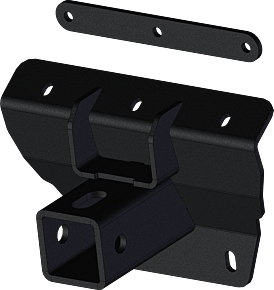 KFI KFI 20+ Kawasaki Teryx KRX1000/ 23+ Teryx KRX1000 4 2 in. Receiver Hitch Rear - 101810