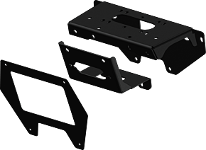 KFI KFI 20+ Polaris RZR PRO XP/ 4 Winch Mount - 101790