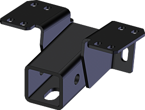 KFI KFI 20+ Yamaha Wolverine X2/ R-Spec/ SE X4/SE 2 in. Receiver Hitch Front - 101910