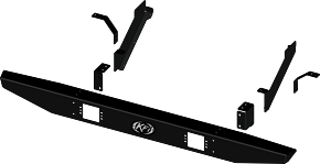 KFI KFI 2026 Can-Am Defender HD11 / MAX Formed Rear Bumper - 102340