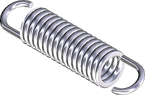 KFI KFI 3/8 in. Manual Lift Spring - P800283-R